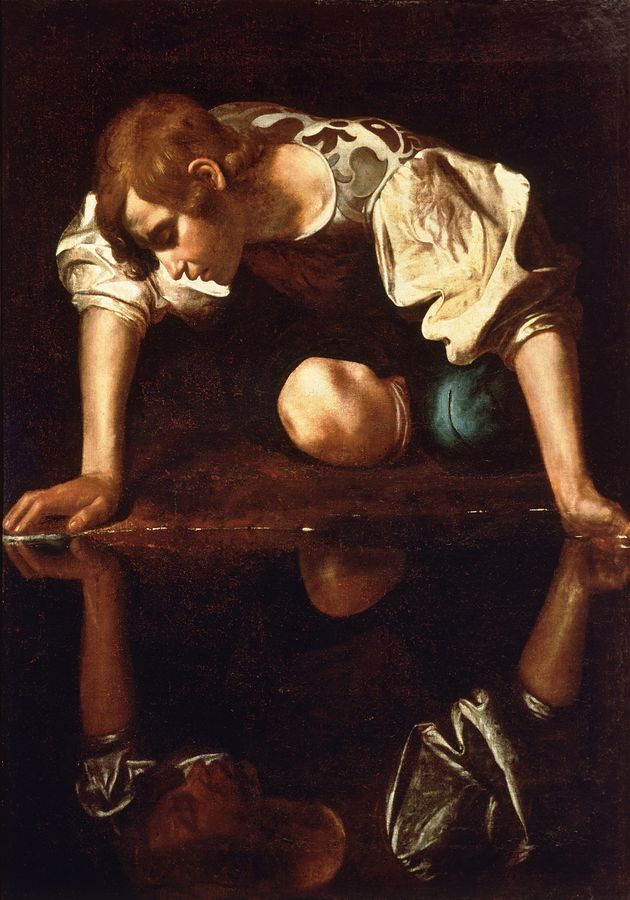 2. Караваджо Нарцисс 1599.jpg