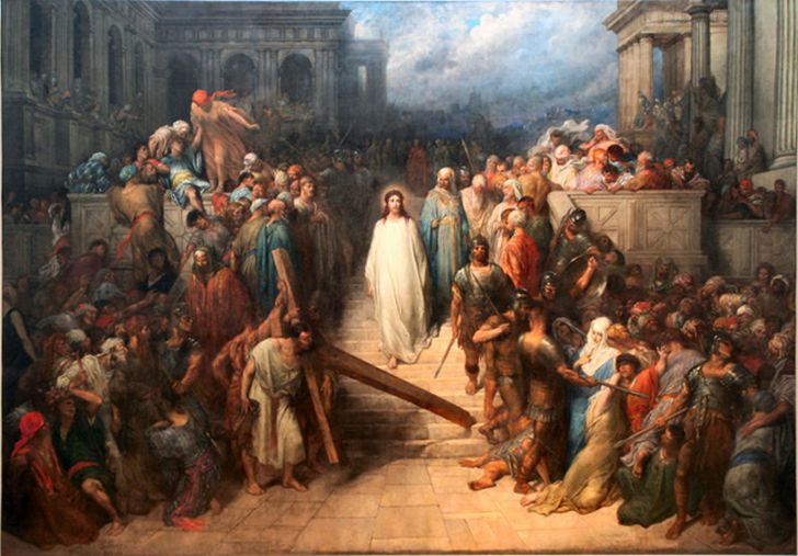 Гюстав Доре. Христос покидающий преторий, 1867-1872. Музей современного искусства, Страсбург, Франция