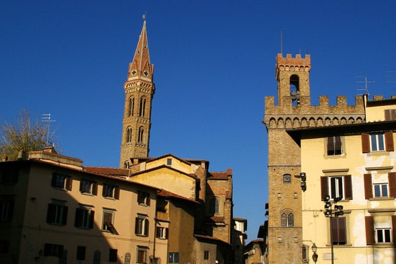 Флорентийское аббатство и колокольня