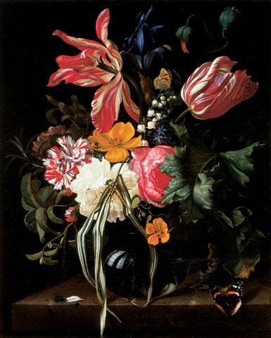 голландский натюрморт с цветами