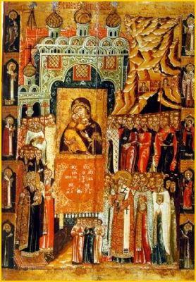 икона Владимирской богоматери фото