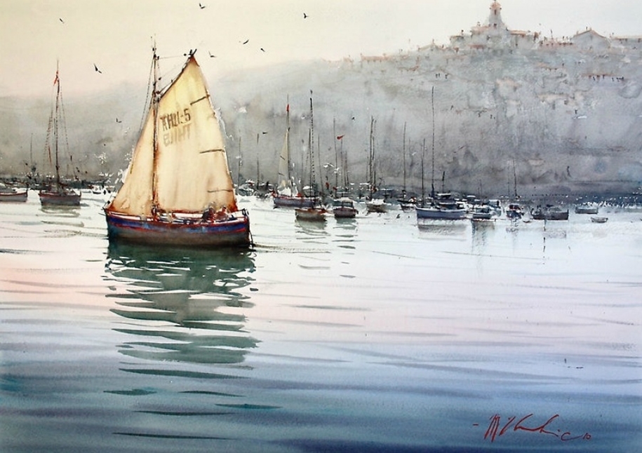 Amazing watercolor paintings by contemporary artists 10