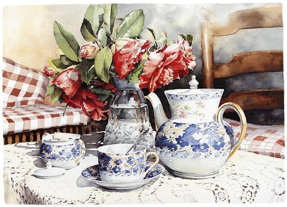 Amazing watercolor paintings by contemporary artists 21