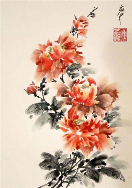 цветы в кинайской живописи 5а