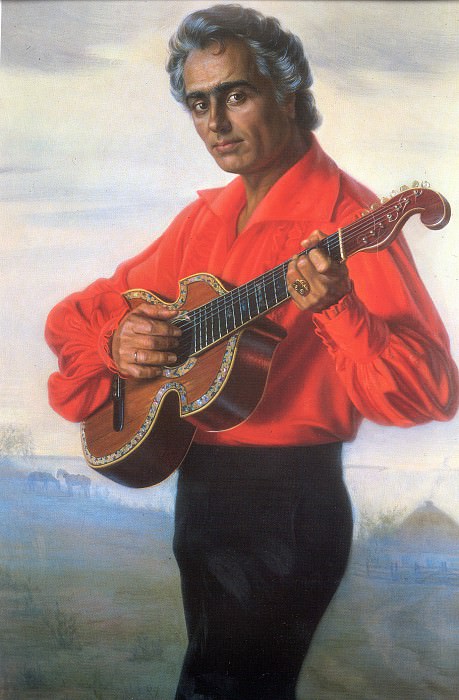 Портрет Николая Сличенко 1983г.