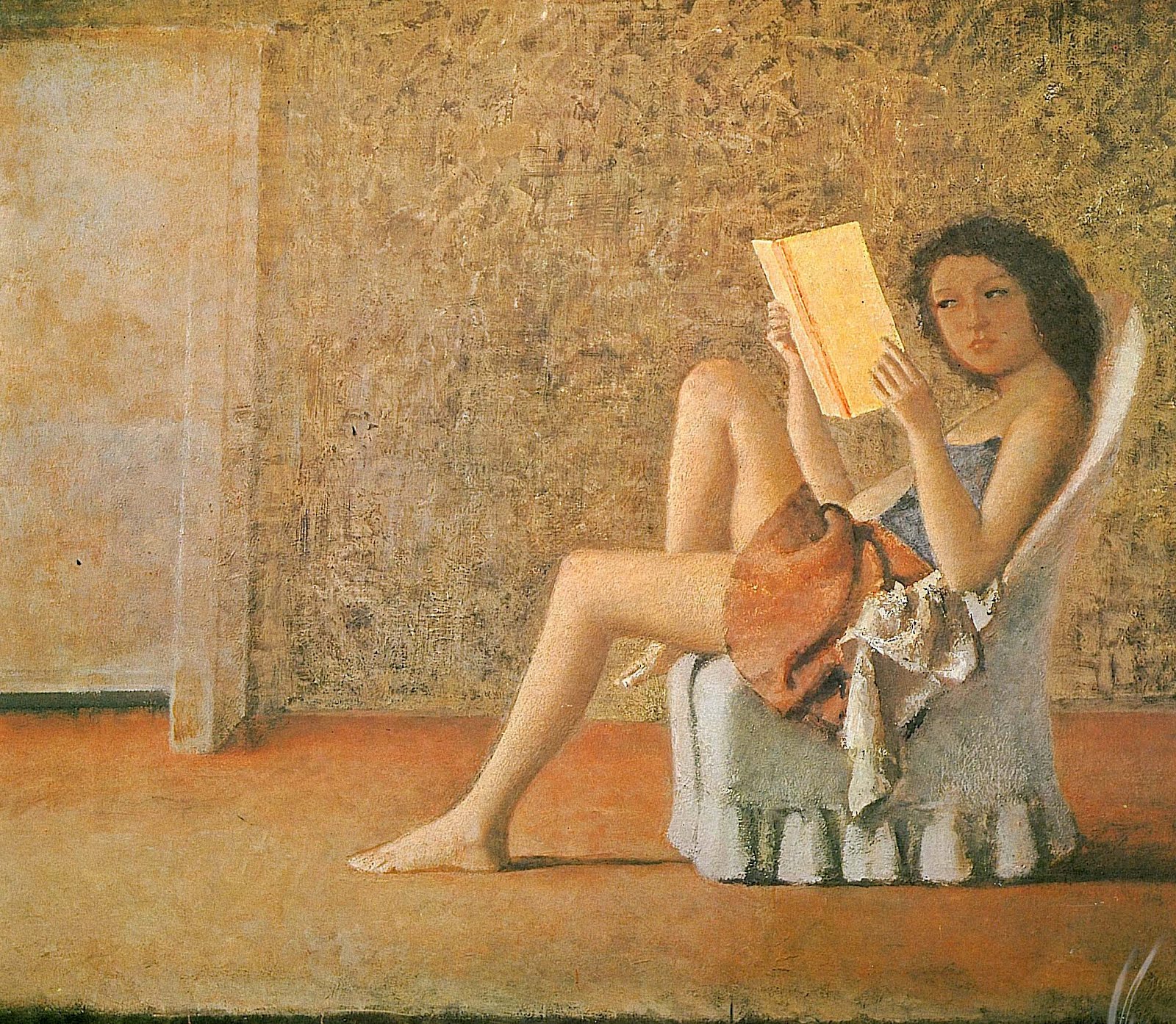  Шокирующий, знаменитый, гениальный Бальтюс. katia-reading-1974