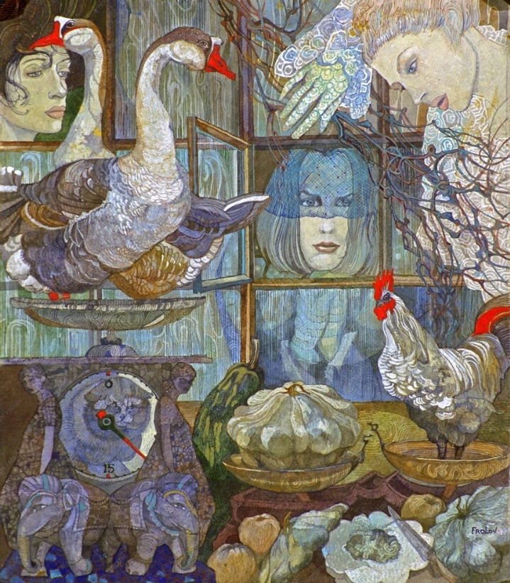 Фантастическая реальность в картинах Петра Фролова