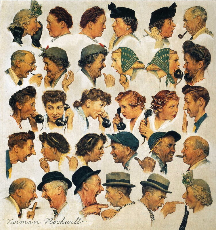 Иллюстратор Норман Роквелл (Norman Rockwell)