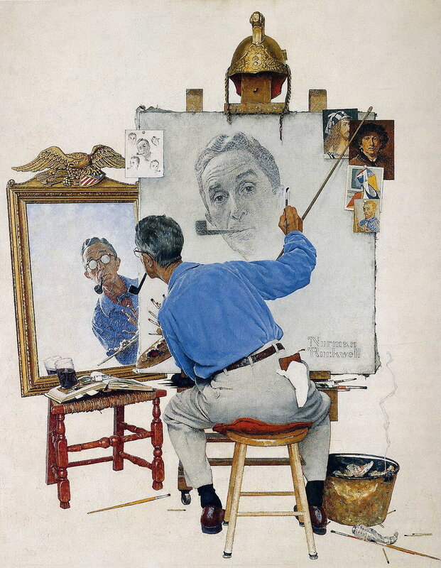 Иллюстратор Норман Роквелл (Norman Rockwell)