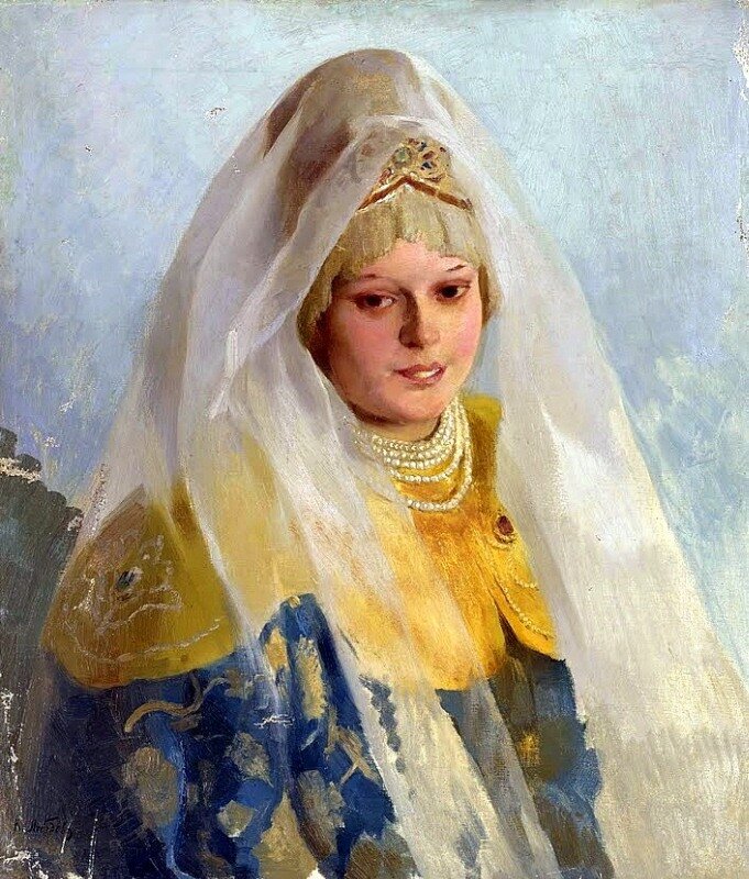 Klavdi Vasilievich Lebedev (1852-1916) Boyarina
