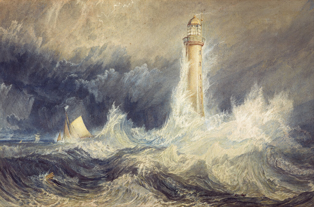 Bell Rock Lighthouse, 1819.jpg