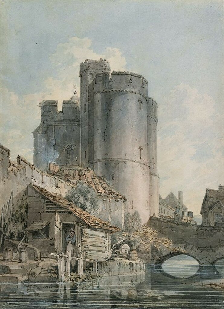 The West Gate, Canterbury, Kent, 1793.jpg