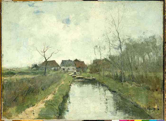 6 Anton_Mauve_-_Huisje_aan_een_sloot (700x511, 33Kb)