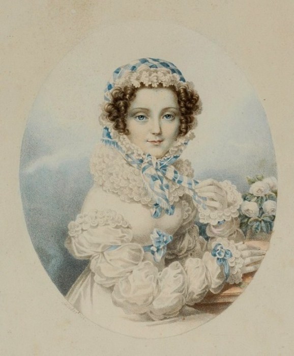 Лопухина, Анна (Жанетта) Ивановна. Friedrich Johann Gottlieb Lieder (1780–1859) (578x700, 67Kb)