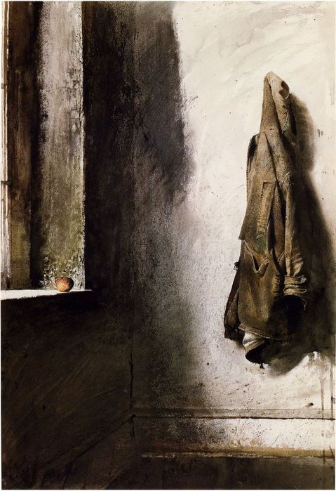 Andrew Wyeth ,,Willard's Coat, 1968 (479x699, 68Kb)