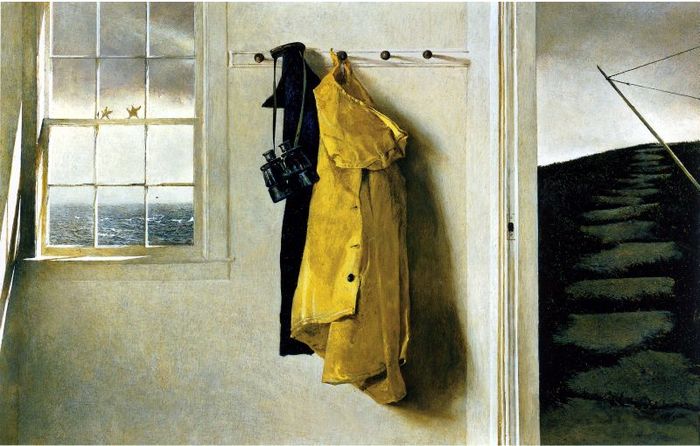 Andrew Wyeth ,,Squall 1986 (700x446, 63Kb)