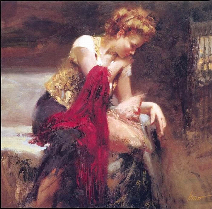 Pino Daeni 1939-2010 - Italian Impressionist painter - Tutt'Art@ (82) (700x692, 389Kb)