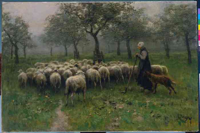 15 Anton_Mauve_-_Herderin_met_kudde_schapen (700x468, 22Kb)