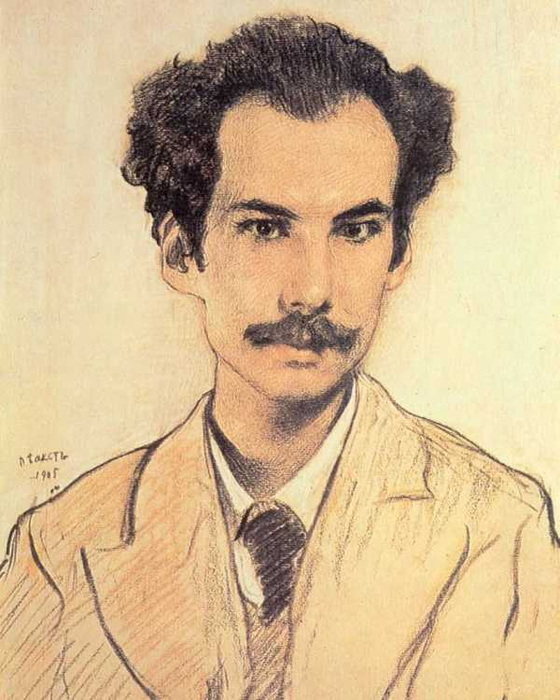 Портрет Андрея Белого, 1905 (560x700, 334Kb)