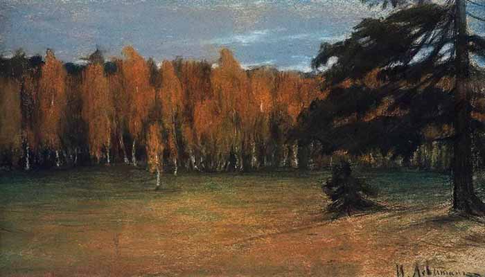 И. Левитан «Осенний пейзаж»