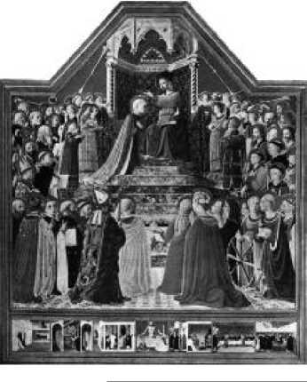 Фра Беато Анджелико. Коронование Марии. Ок. 1435-1436 г.