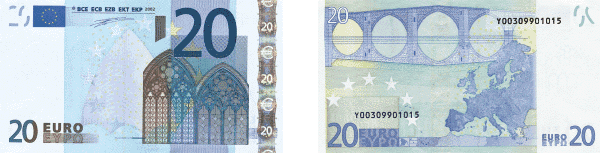20 Евро фото