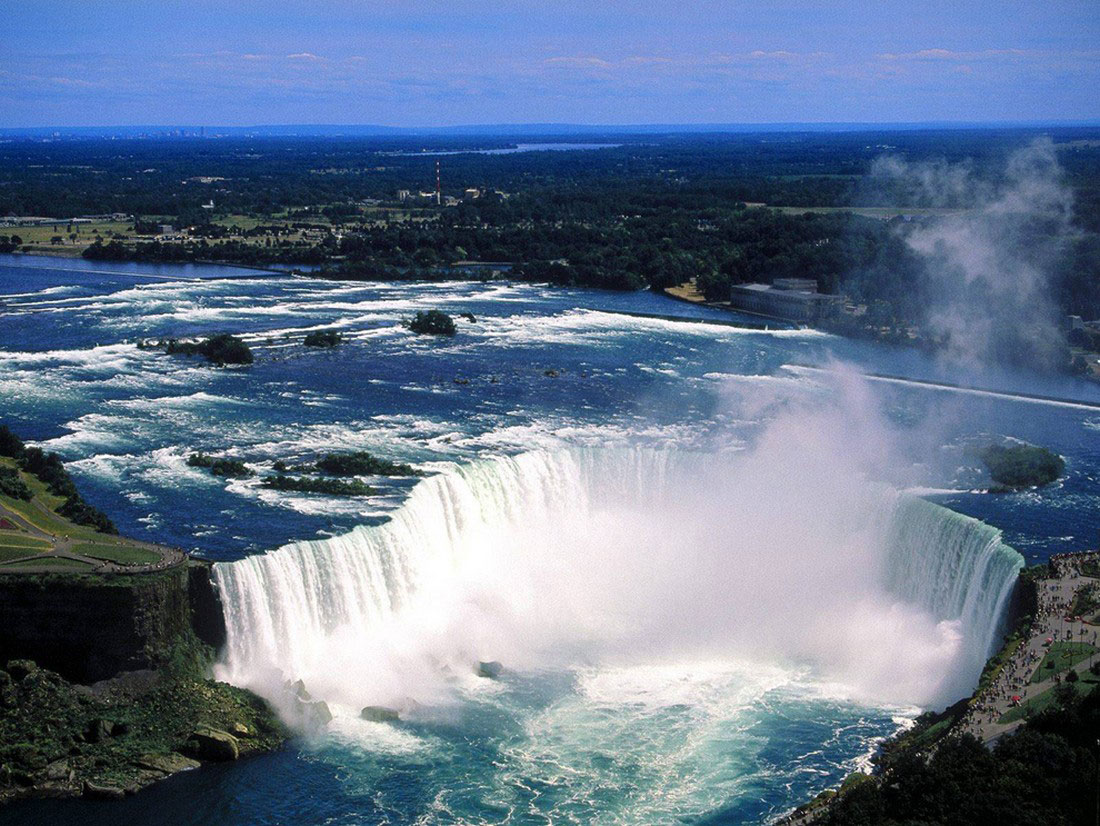 Ниагарский водопад с канадского берега