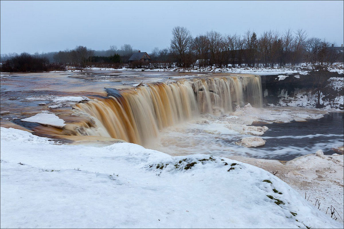 водопад в Эстонии