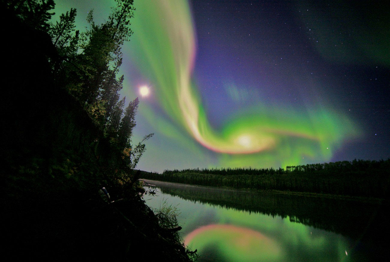 северное сияние, фото