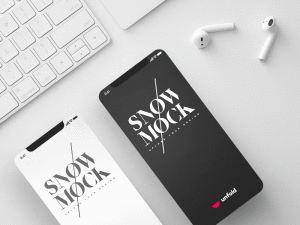 iphone X mockup psd free