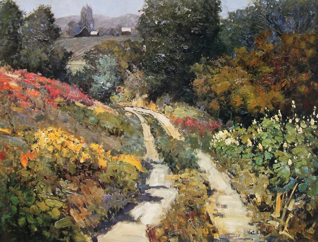 Американский художник-импрессионист нового поколения Kent R. Wallis