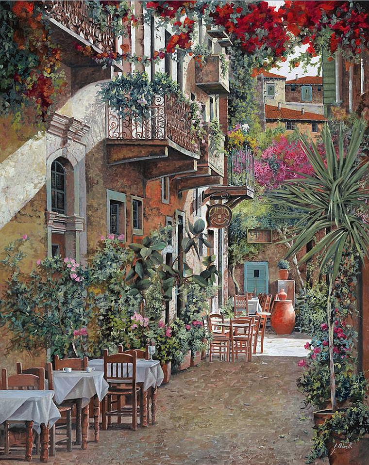 Прогулки по великолепной Италии с художником Guido Borelli