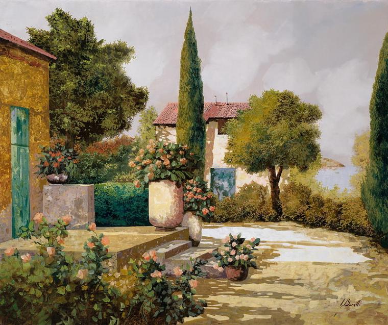 Прогулки по великолепной Италии с художником Guido Borelli