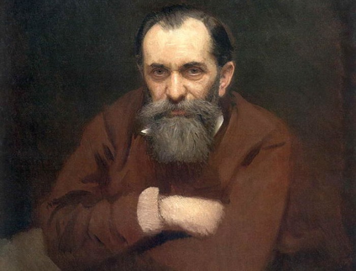 И. Крамской. Портрет В. Перова, 1881 | Фото: mmsk.ru