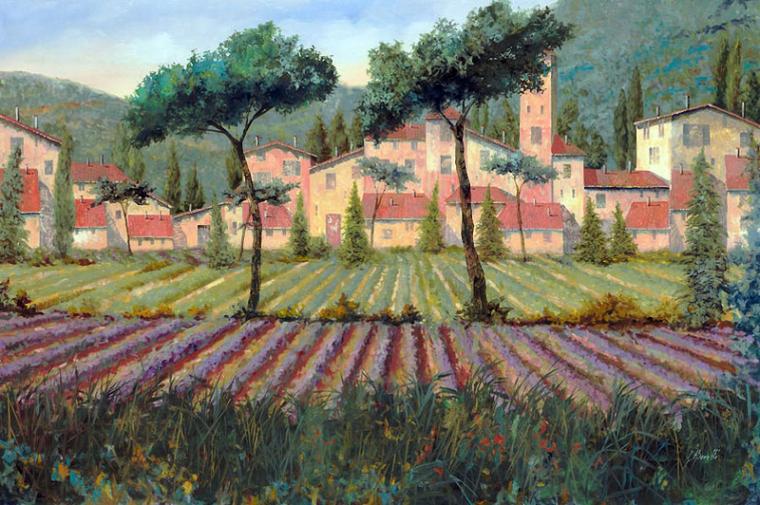 Прогулки по великолепной Италии с художником Guido Borelli