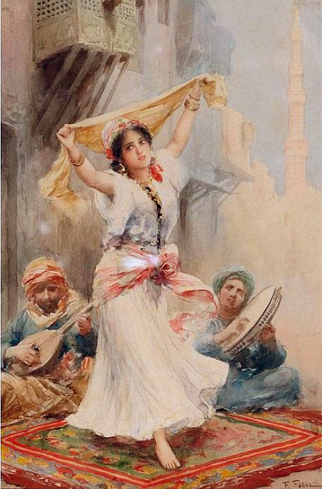 033 Гаремная танцовщица (Harem Dancer) (457x694, 231Kb)