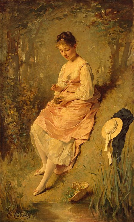 Girl with a Bird Nest