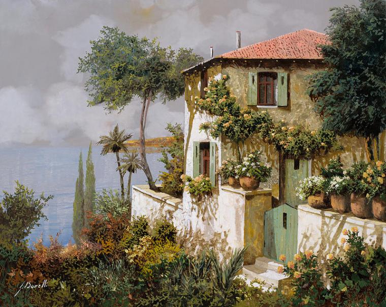 Прогулки по великолепной Италии с художником Guido Borelli