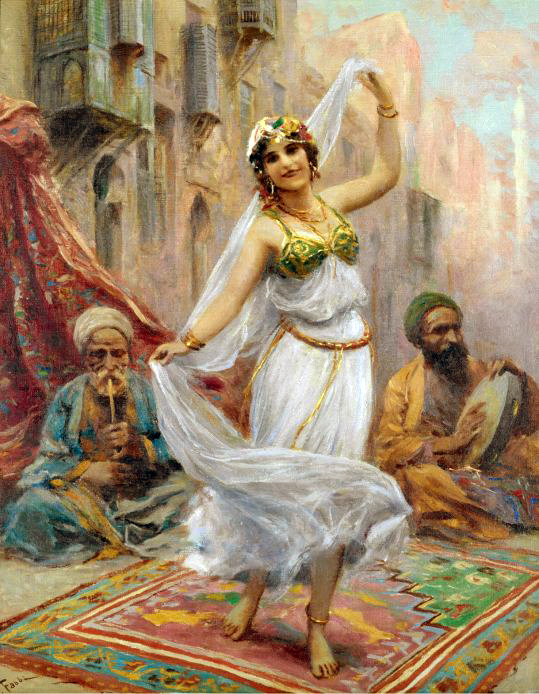 051 Восточный танец (Oriental Dance) (539x694, 312Kb)