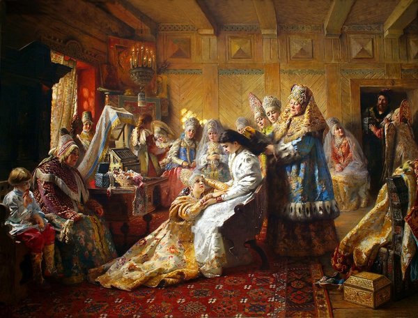 Под венец, 1884