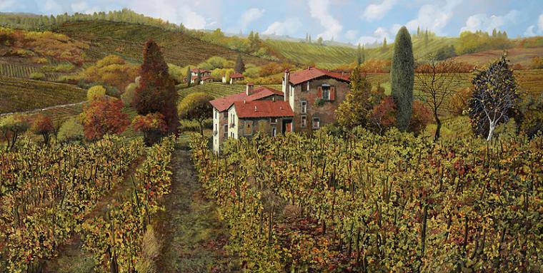 Прогулки по великолепной Италии с художником Guido Borelli