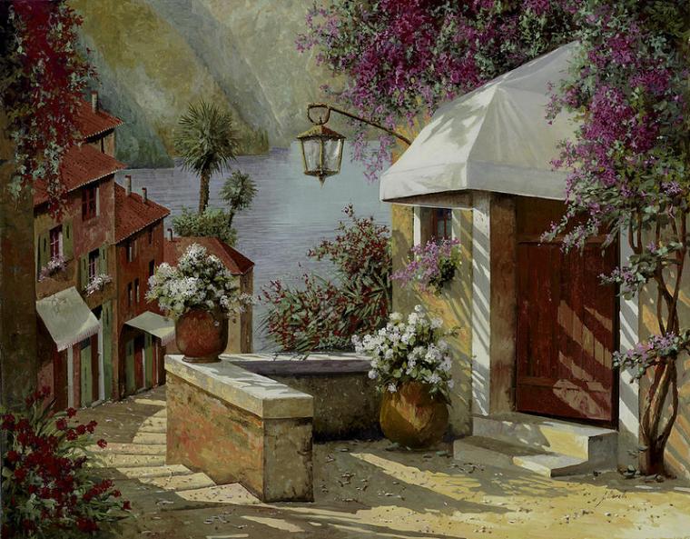 Прогулки по великолепной Италии с художником Guido Borelli