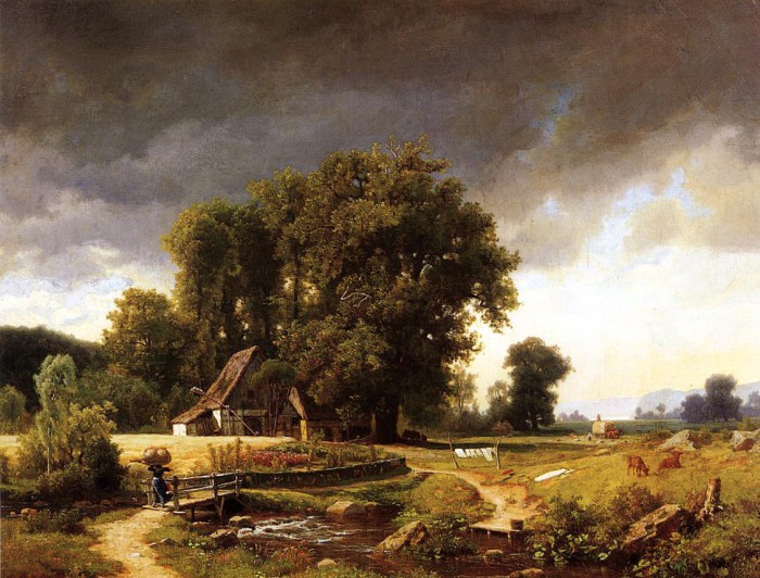 художник Albert Bierstadt - 14