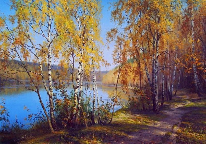 Живописные пейзажи художника Сергея Басова