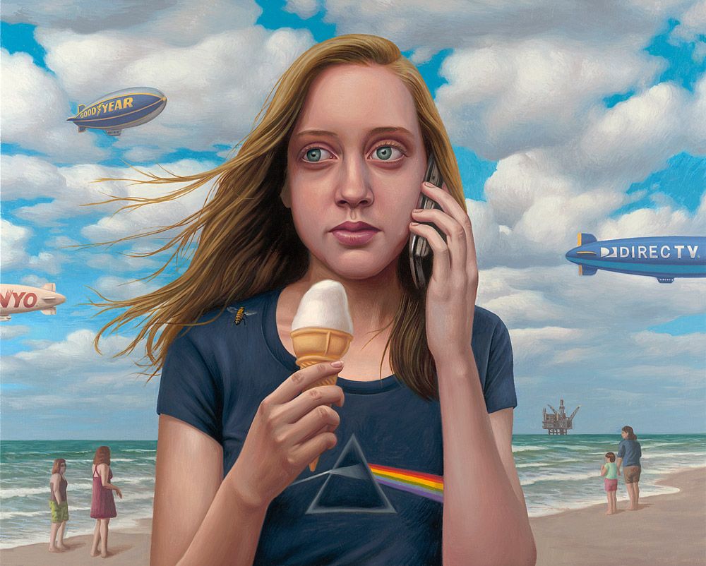 Нелепые картины от Alex Gross