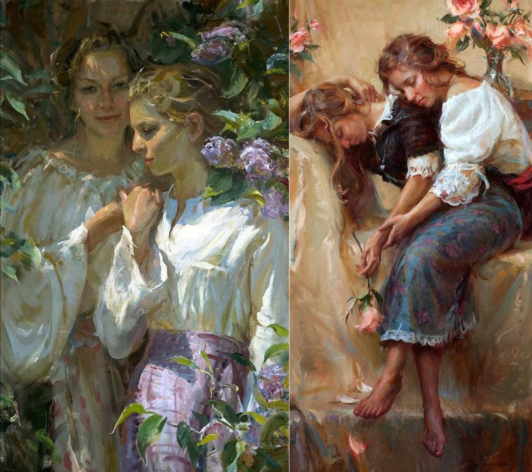 Эмоциональные картины американского художника Daniel F. Gerhartz