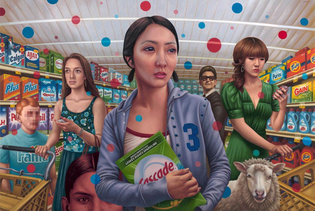 Нелепые картины от Alex Gross