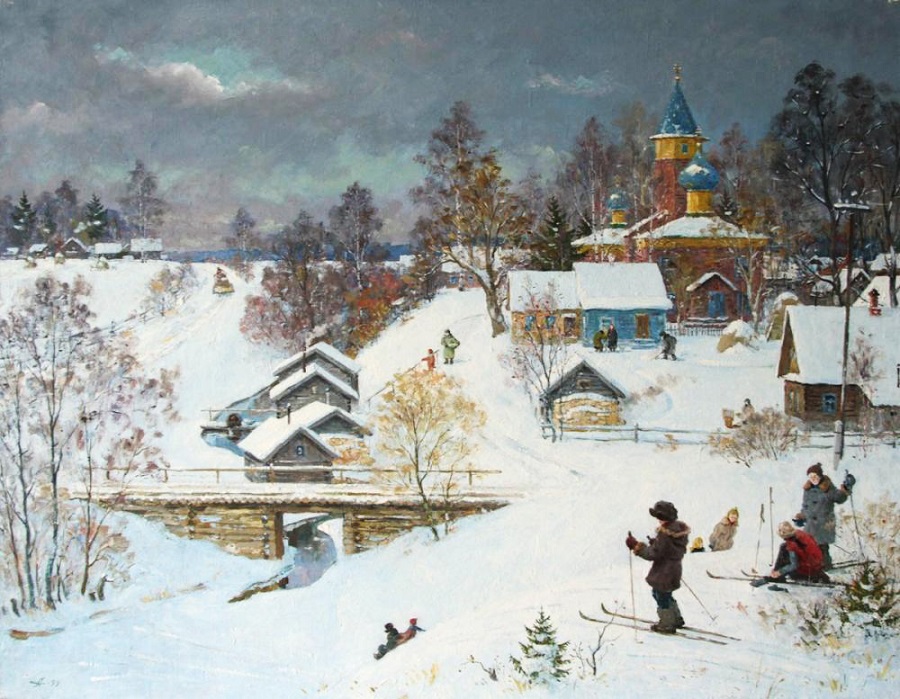 Русь. Художник Александр Александровский