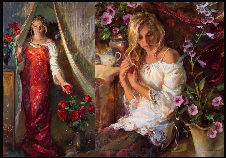 Эмоциональные картины американского художника Daniel F. Gerhartz