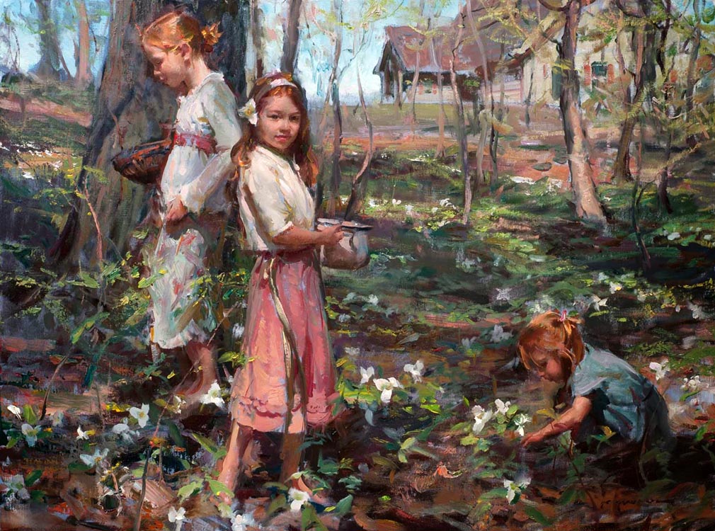 Эмоциональные картины американского художника Daniel F. Gerhartz